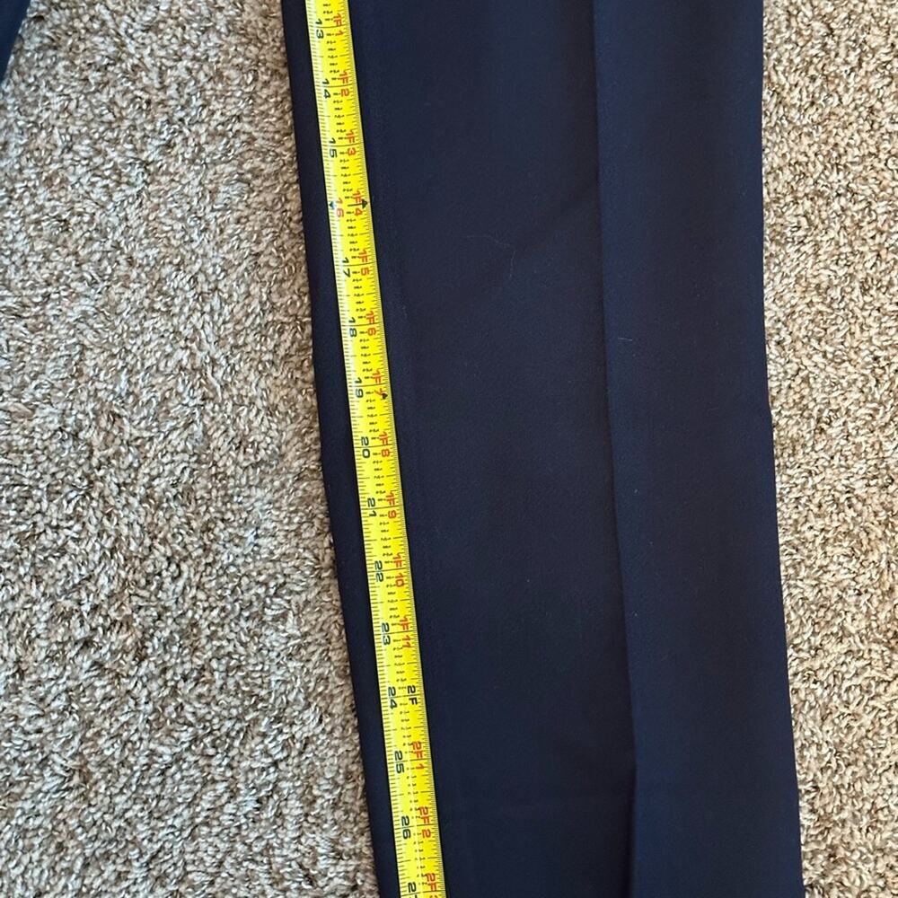 Talbots women’s size 4 Hampshire ankle Deep Blue Dress Pants - Picture 6 of 7